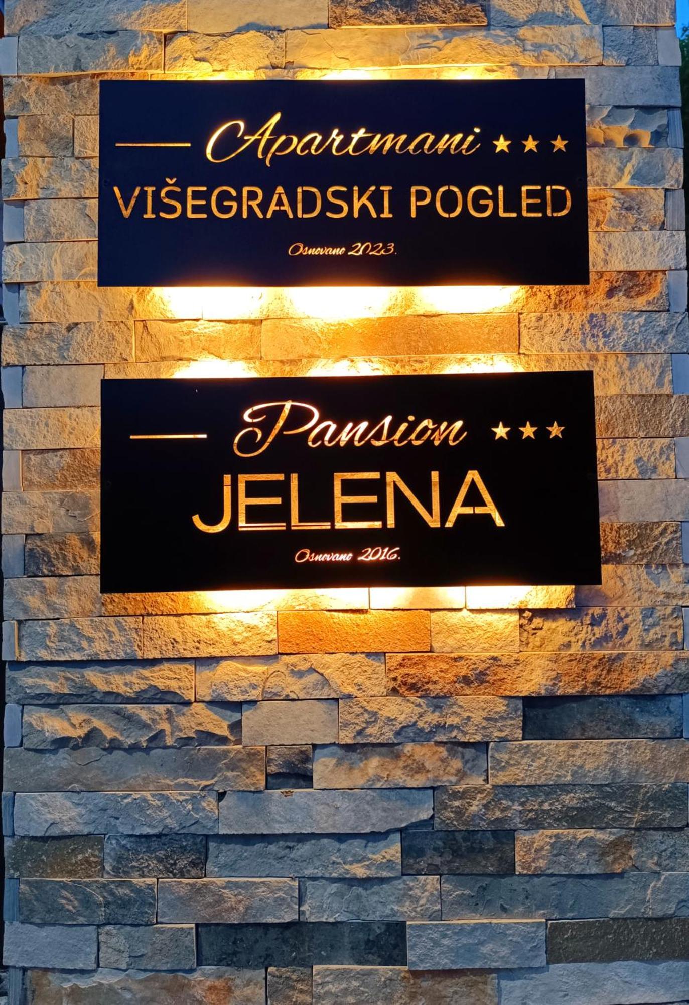 Apartmani Visegradski Pogled Екстер'єр фото